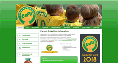 Desktop Screenshot of etelaespoonpallo.fi